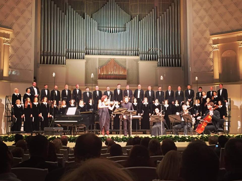 Opera singer Korchak and MRP’s Choir: “Ave Maria” at Tchaikovsky Concert Hall