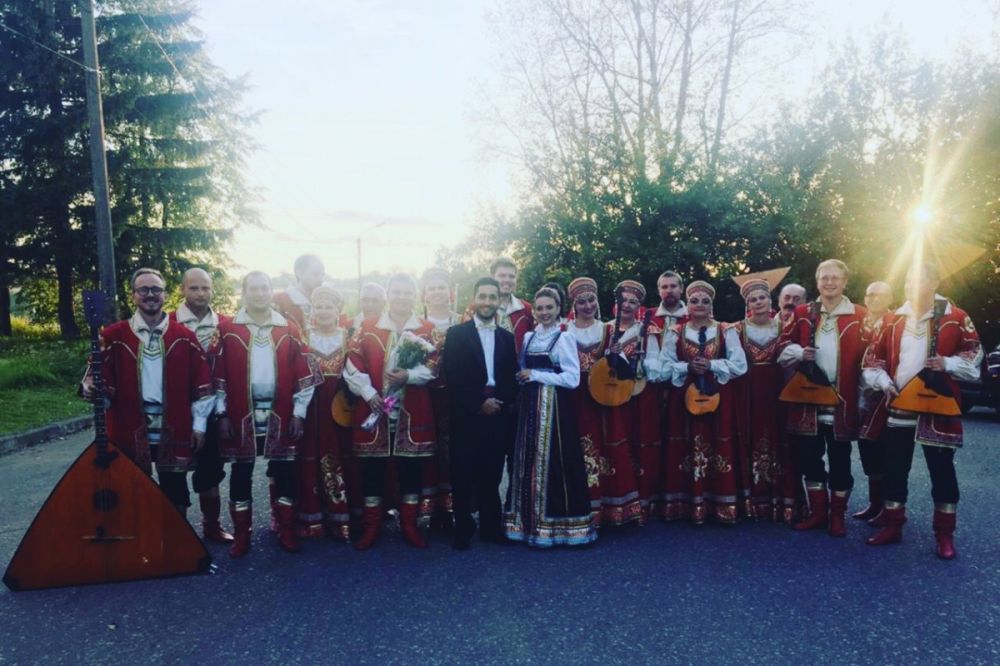 Оркестр «Русские узоры» и Елизавета Антонова выступили в Тверской области
