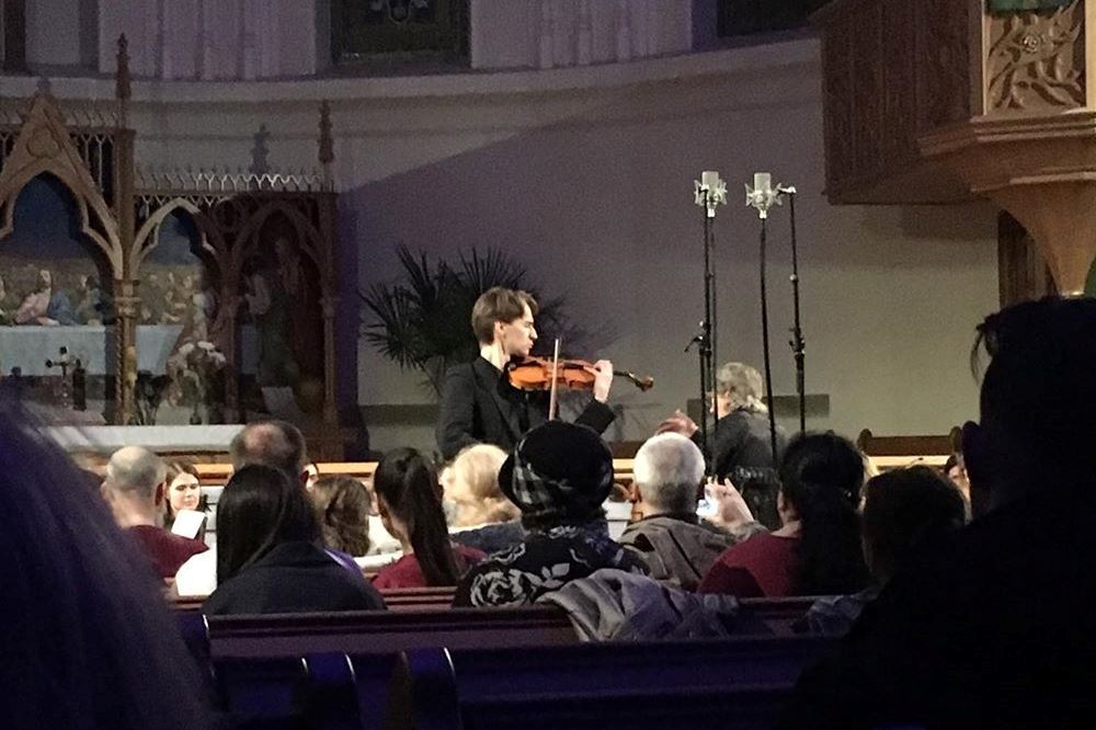 Музыка Баха и Брамса прозвучала в Соборе свв. Петра и Павла