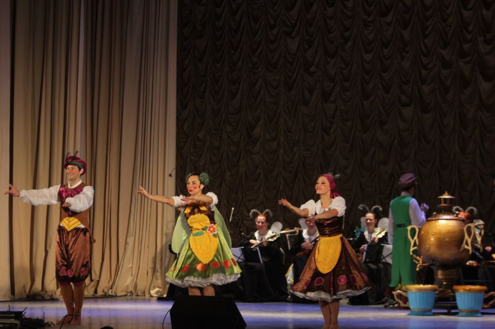 Спектакль «Муха-Цокотуха. Именины с оркестром» в Егорьевске