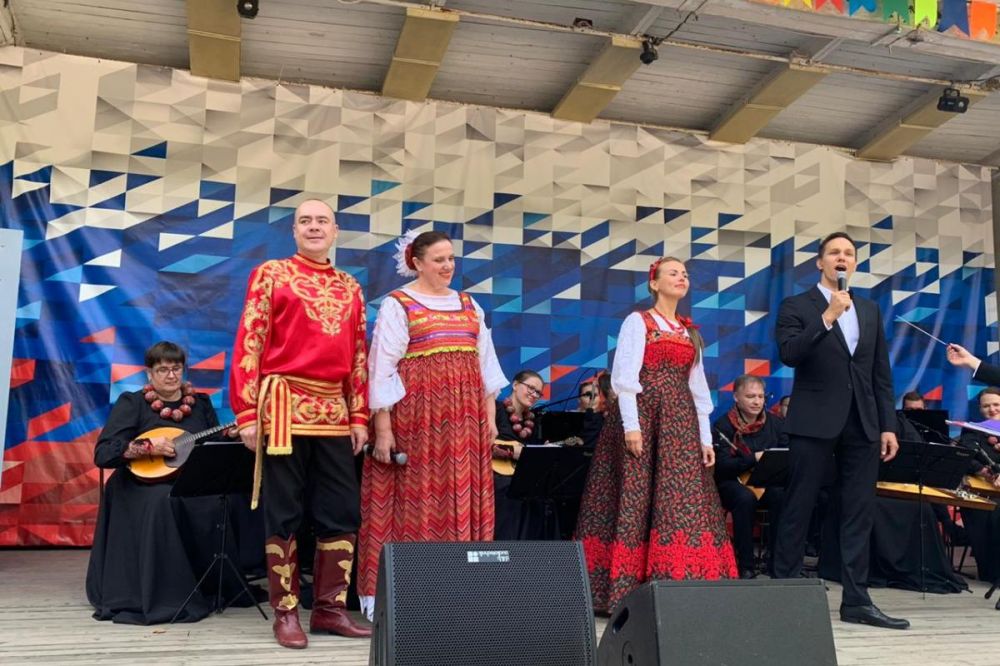 Ансамбль «Садко» выступил на праздновании Дня города Подольска