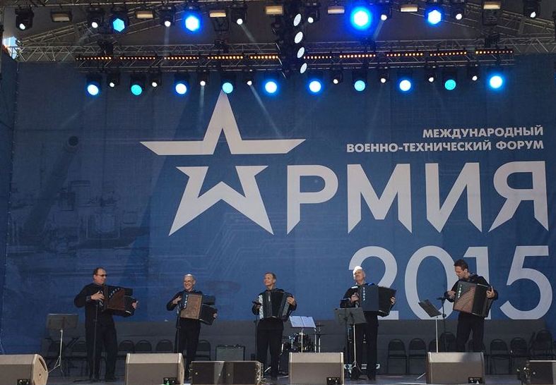 Концерт ансамбля «Русский тембр» в рамках форума «Армия-2015»