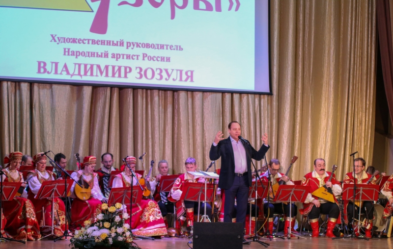 Максим Дунаевский и оркестр «Русские узоры» на XXV Международных Рождественских образовательных чтениях