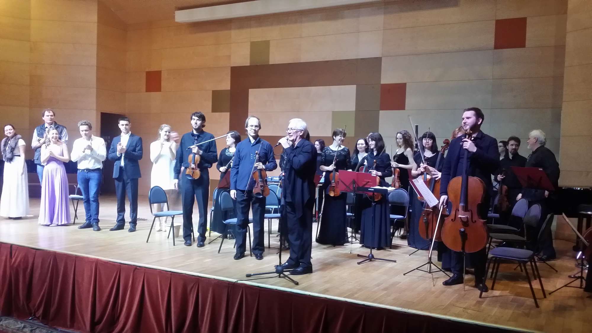 Оркестр «Инструментальная капелла» и солисты АХИ им. Попова исполнили оперу «Бастьен и Бастьенна» Моцарта