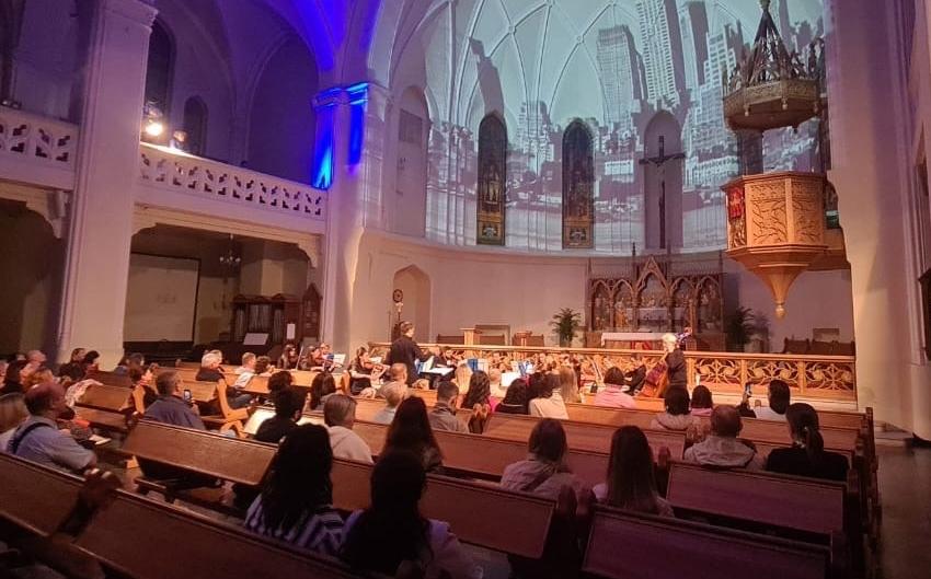 «Инструментальная капелла» исполнила программу «Звуки Нью-Йорка» в Соборе свв. Петра и Павла: