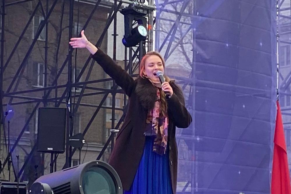 Елизавета Антонова выступила в Королёве на концерте ко Дню космонавтики