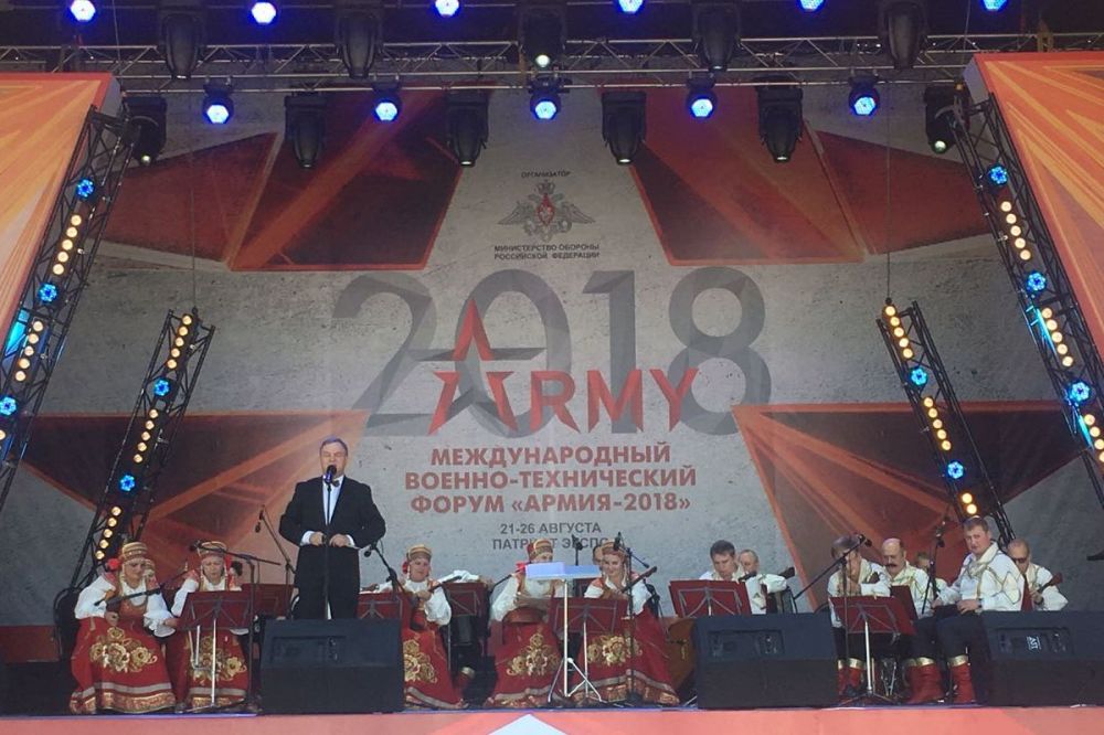 Артисты МОФ на форуме «Армия-2018»