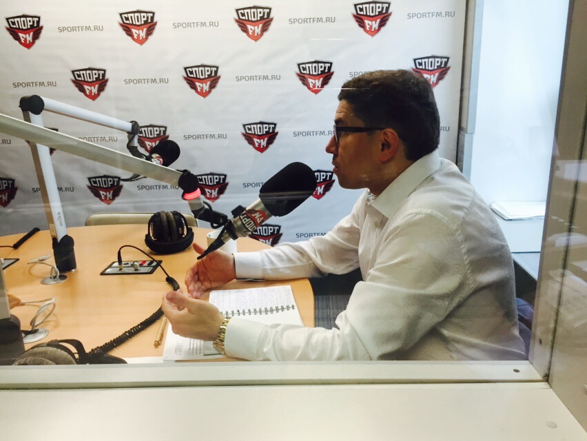 Interview with Ilgiz Yanbukhtin on Sport FM