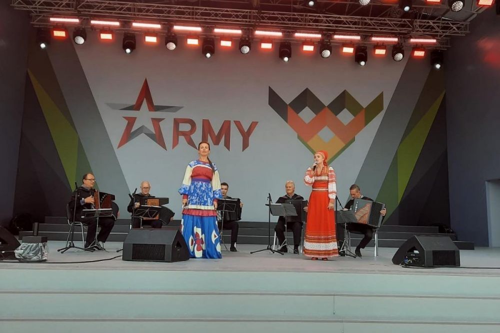 Артисты МОФ на форуме «Армия-2021»