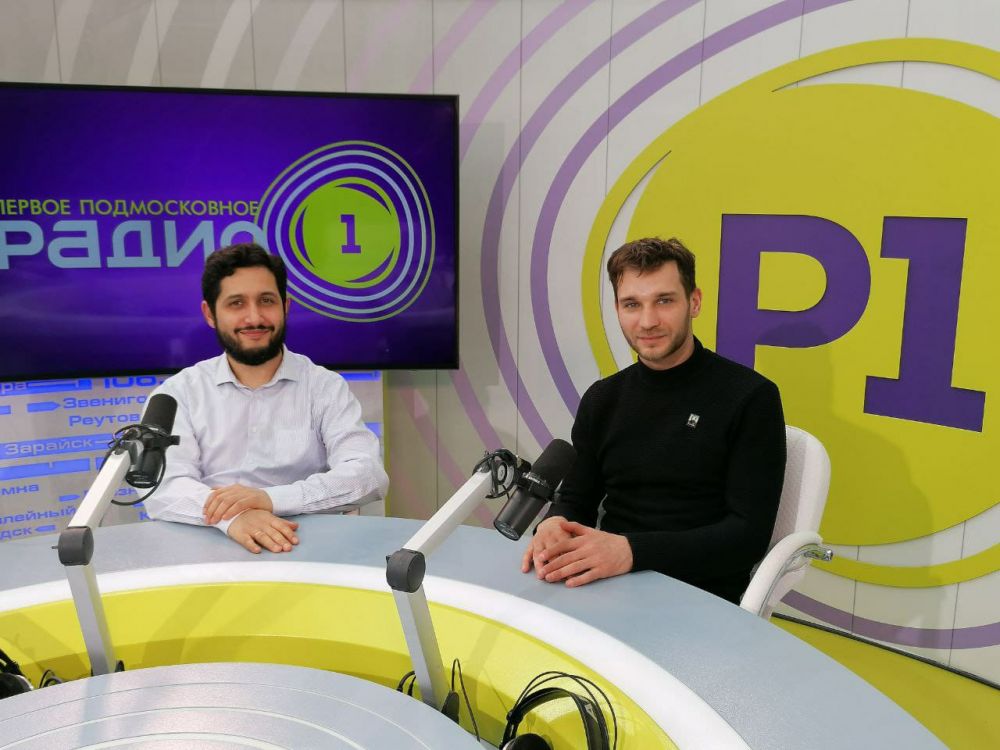 Илья Рейбарх и Яков Ермолаев на Радио 1