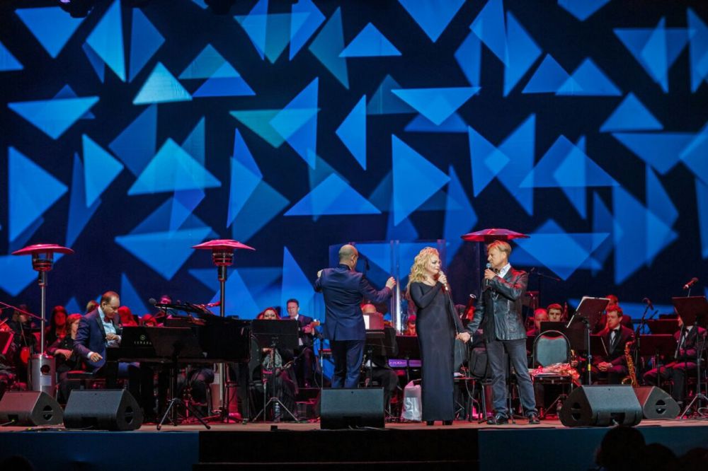 Лариса Долина и Дмитрий Харатьян выступили на фестивале Чайковского в Клину (т/к 360)