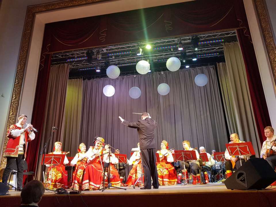 Репортаж о концерте оркестра «Русские узоры» в Дедовске (ТВ Истра)